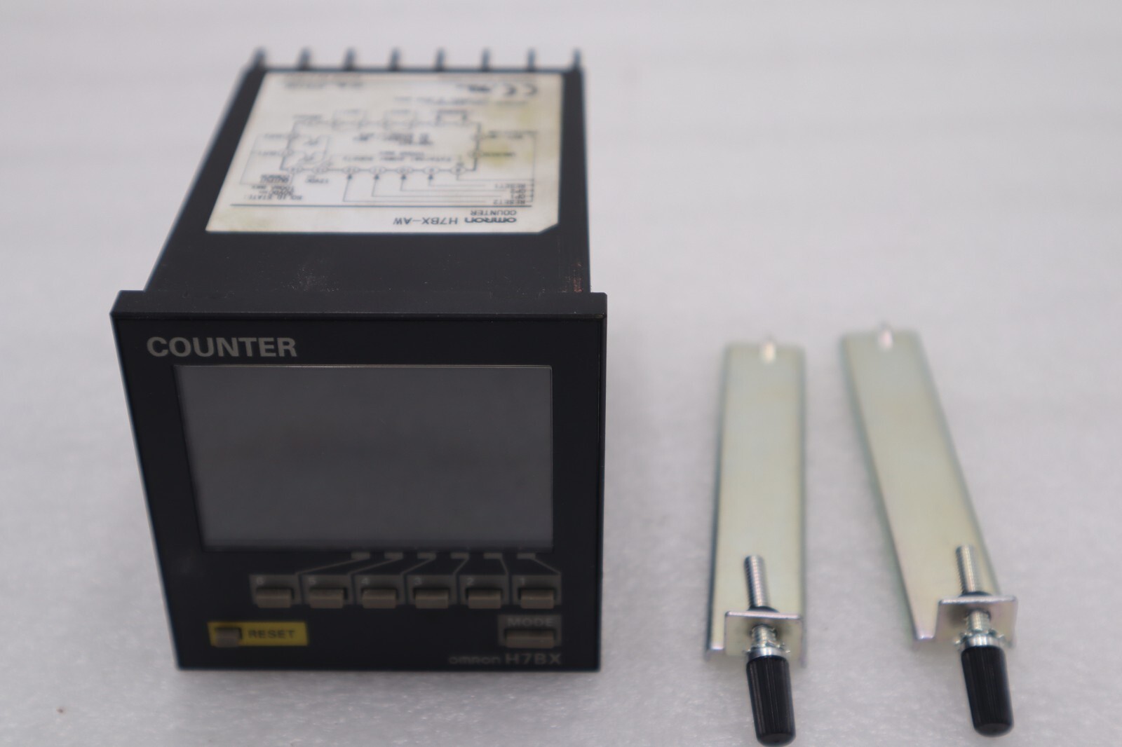 Used NEW OPEN BOX Omron H7BX-AW Counter STOCK 2078-A