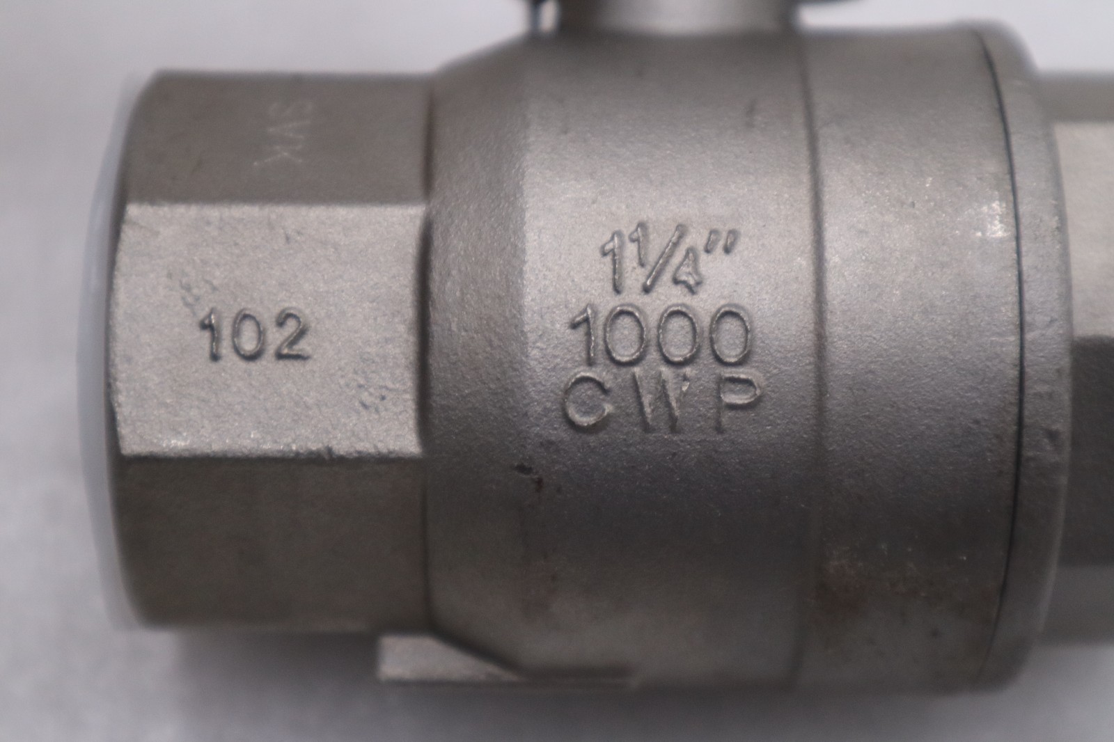 OEM Sharpe SS Stainless1-1/4" NPT Ball Valve 50M76 CF8M 1000CWP 102 - STK GF323A