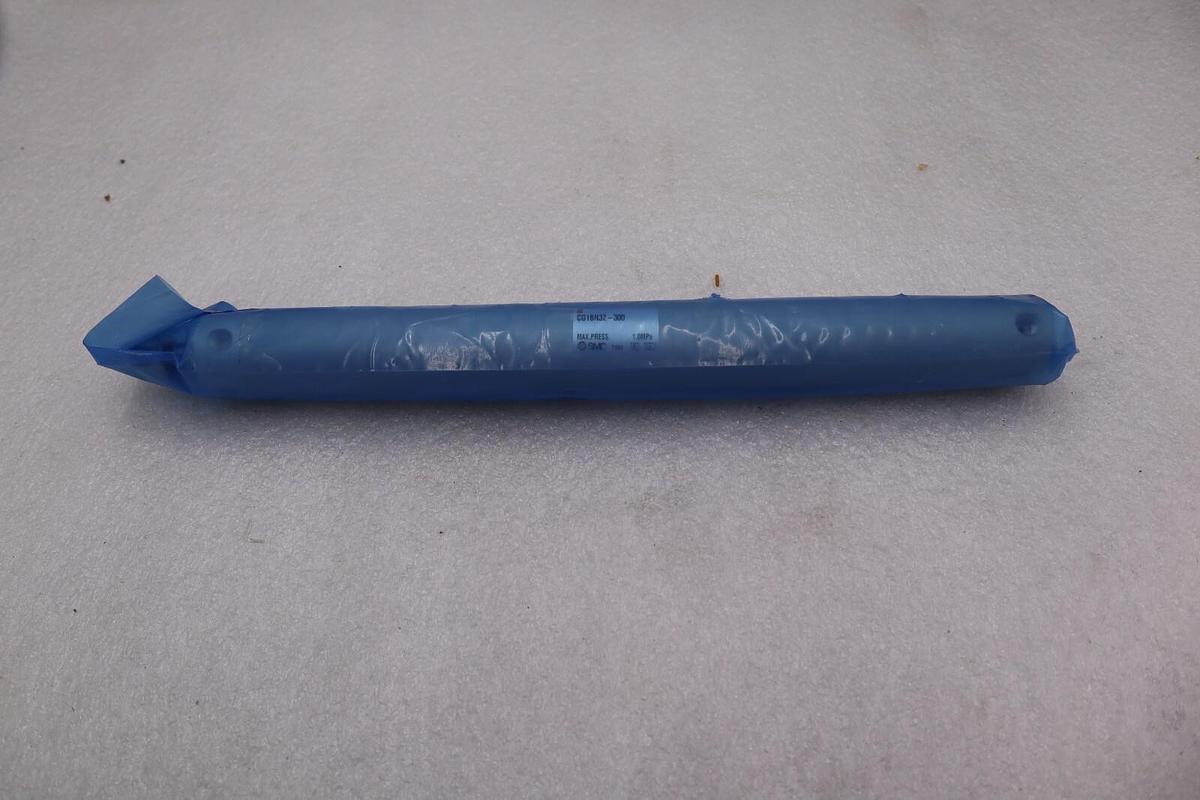 Used SMC CG1BN32-300 Round Body Cylinder Double Acting Single Rod #1407-A