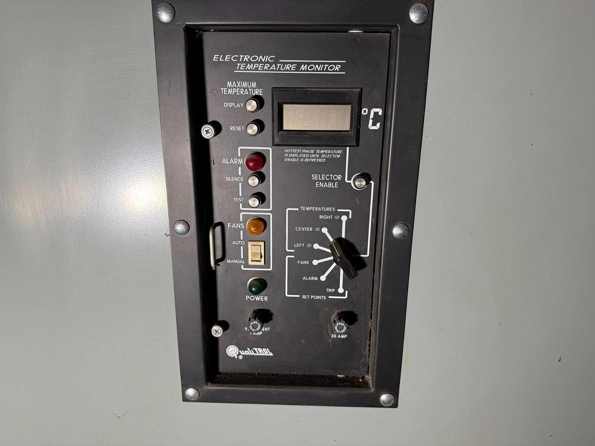 Used DYNAPOWER 2000 kVA 13800 Delta to 600Y 3PH Dry Type Transformer Copper Windings