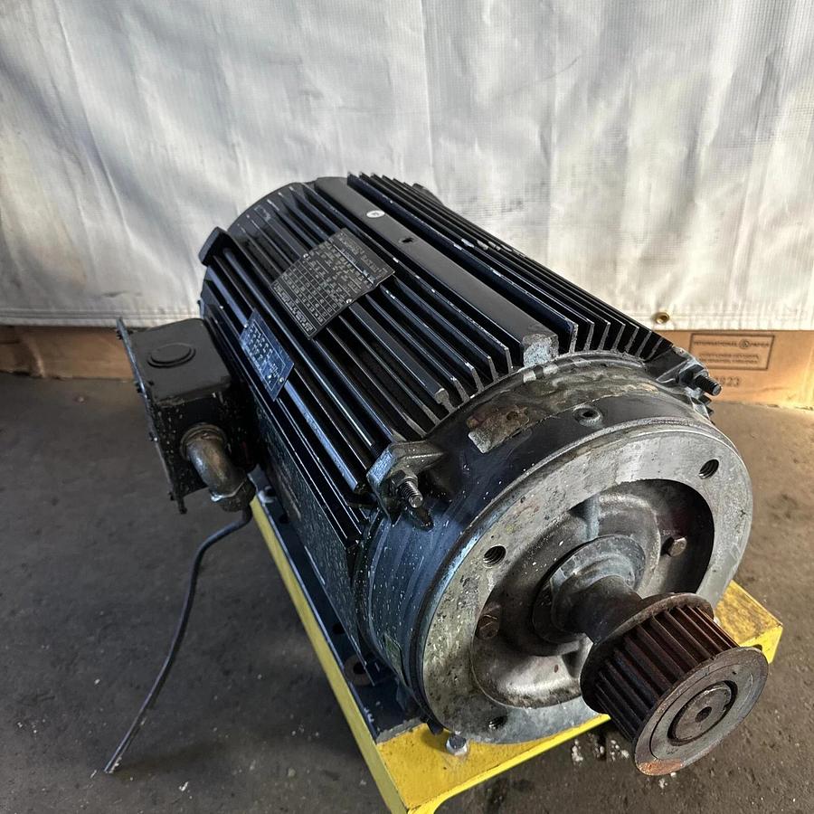Used Marathon Motor CVA 215THTL7726EU L Inverter Duty AC Induction Motor 10 HP #HP113