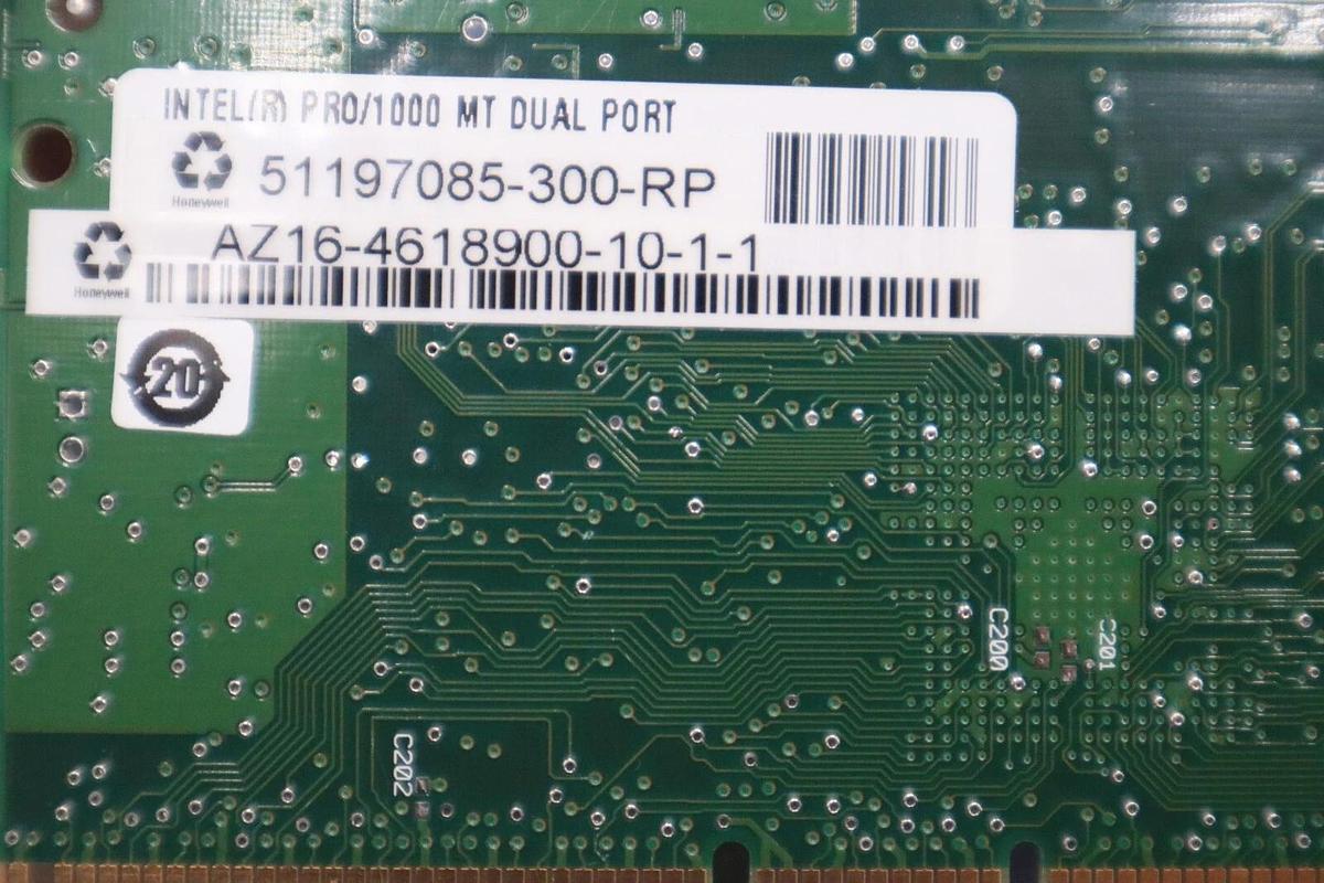 NEW OPEN BOX HONEYWELL 51197085-300 INTEL DUAL PORT ADAPTER BOARD STOCK G345A