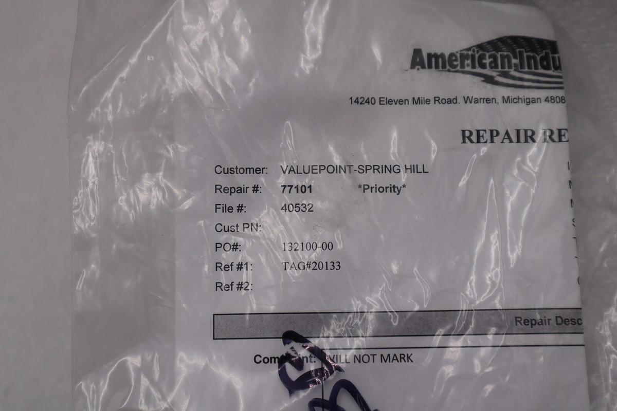 Used Telesis TMP3200 Pinstamp Marking System REFURBISHED STOCK 2625