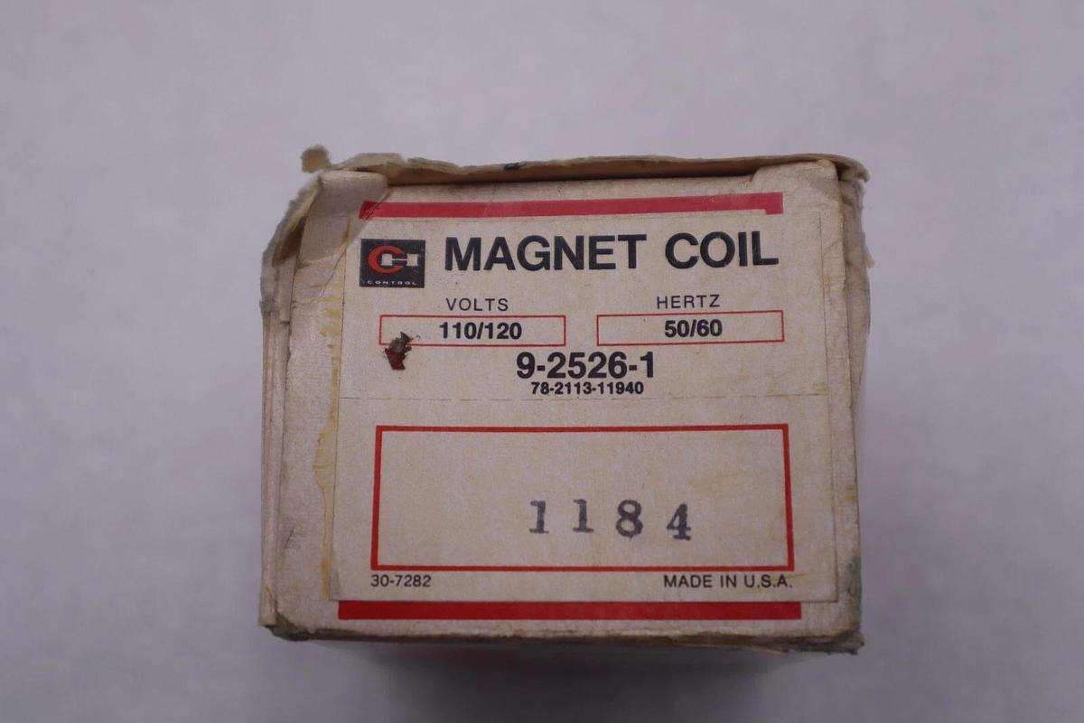NEW OPEN BOX Eaton Cutler Hammer 9-2526-1 Magnetic Coil 110/120V STOCK K-3263
