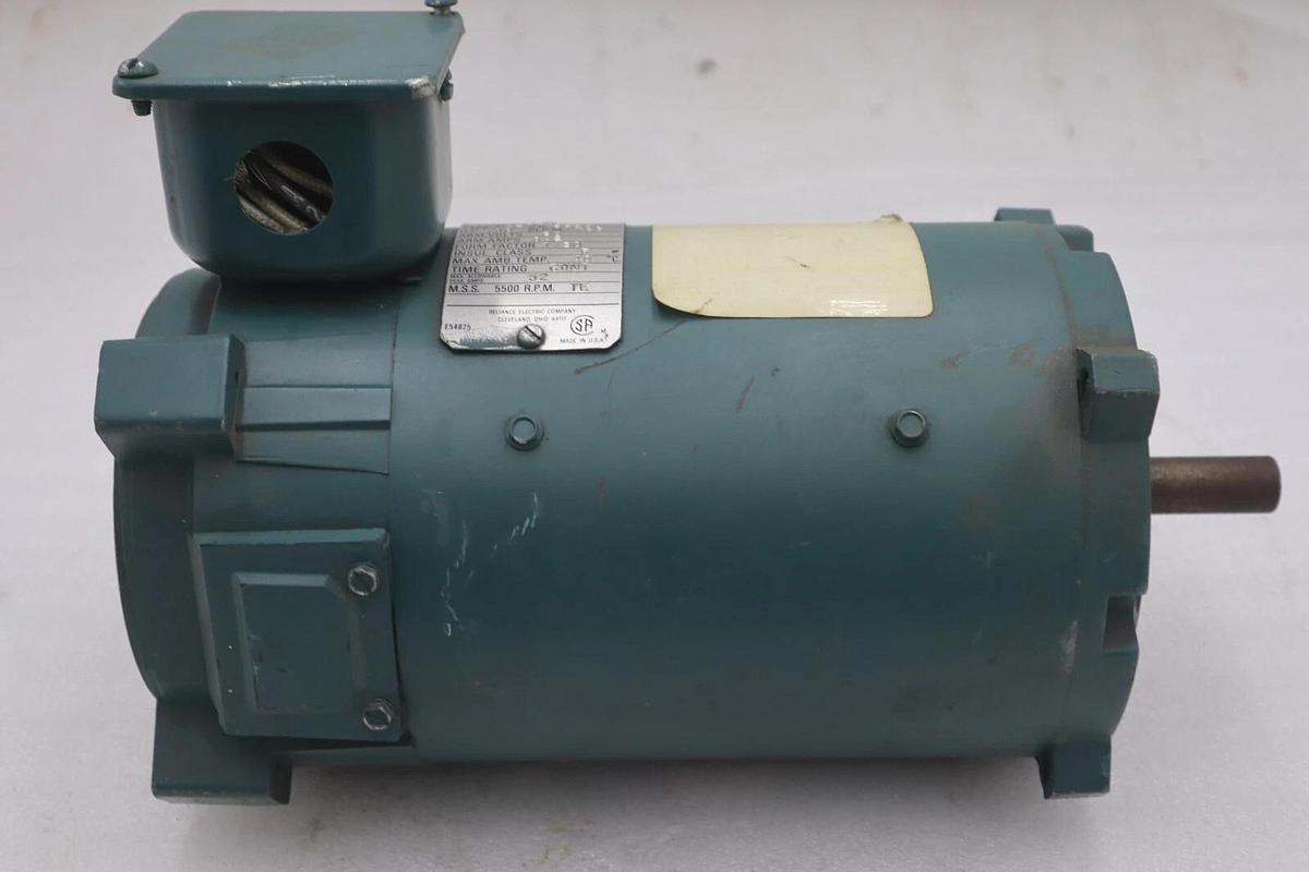 Used RELIANCE T56H1021P-XL ELECTRIC MOTOR .50 HP STOCK #M-25