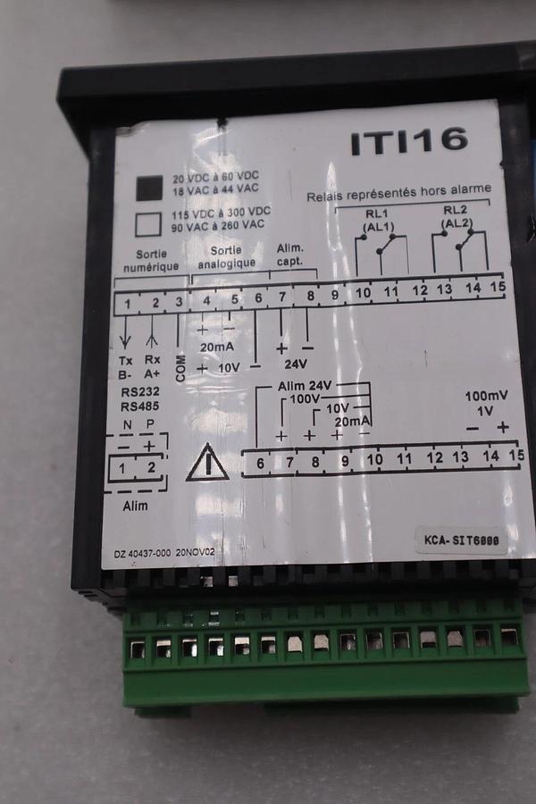 Used NEW AOIP ITI16 / ITI16-51FA CONTROLLER WITH PROGRAM STOCK 826A