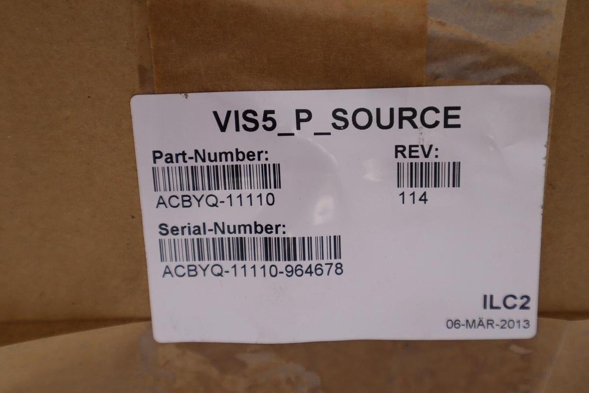 Used USED ADVANTEST VIS5_P_SOURCE REV 114 ACBYQ-11110 HV-P HV-L STOCK #2862