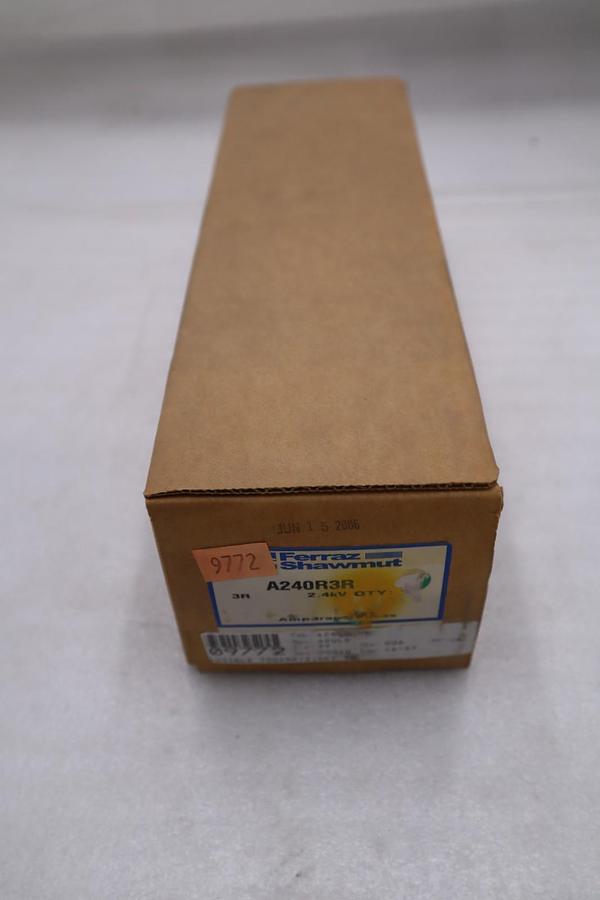 NEW Gould Shawmut A240R3R Amp-Trap Fuse 2.75kV 2400V 50/60Hz - STOCK GF864