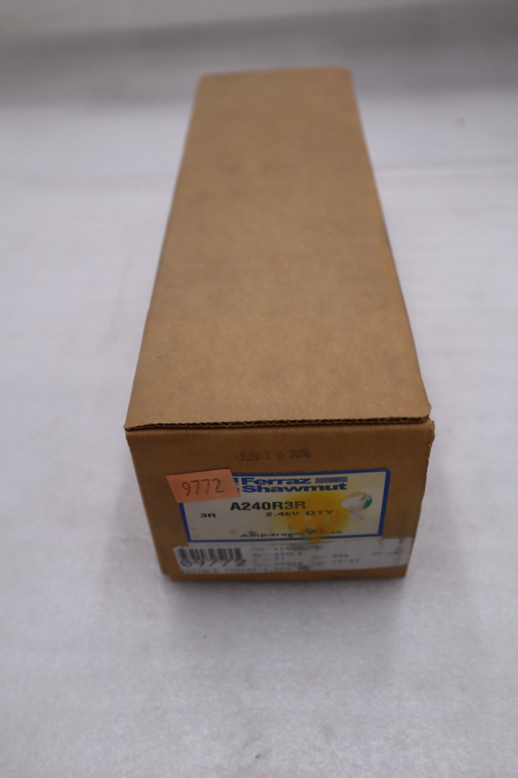 NEW Gould Shawmut A240R3R Amp-Trap Fuse 2.75kV 2400V 50/60Hz - STOCK GF864