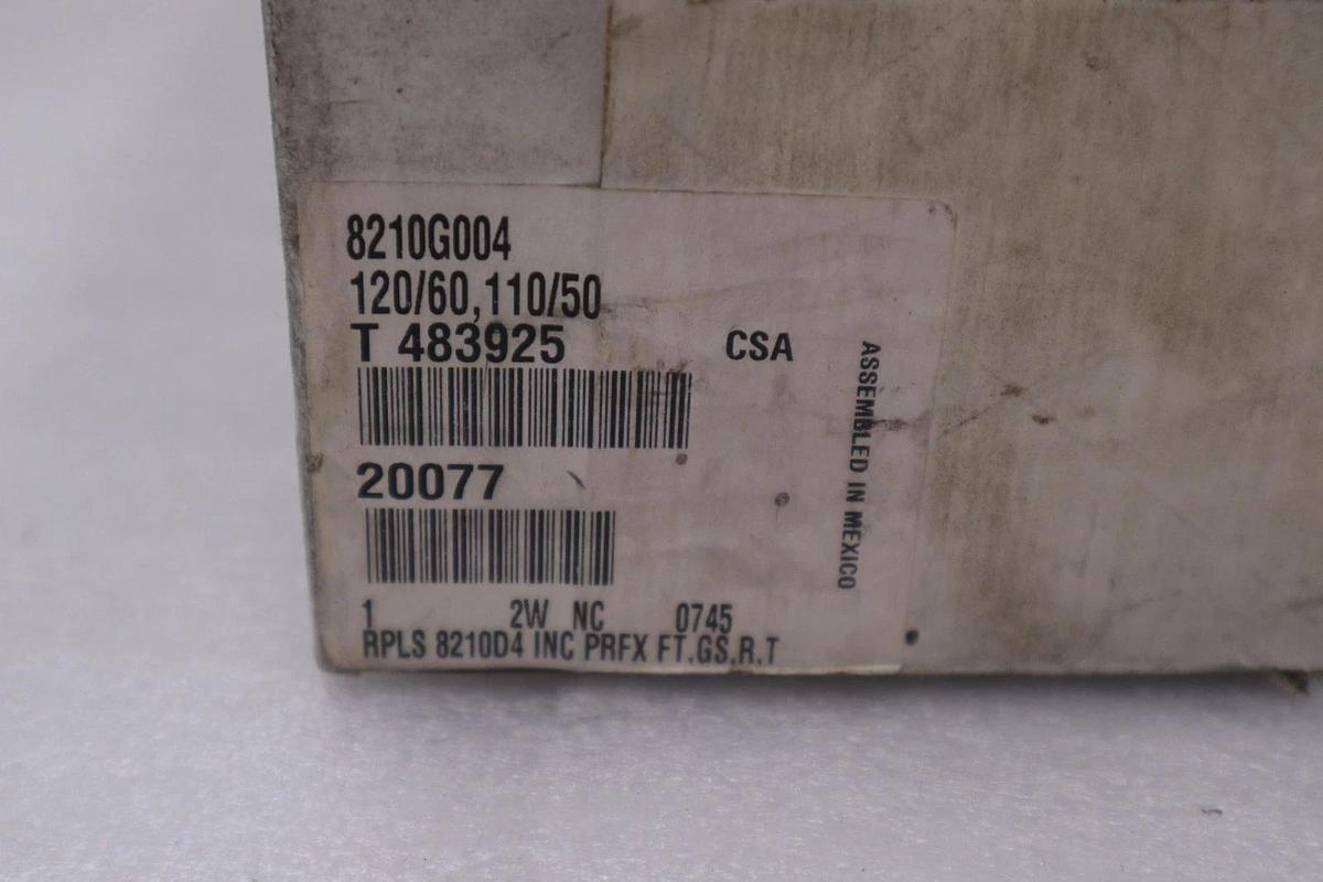 Used ASCO REDHAT 8210G004 Solenoid Valve, 2-Way, Norm. Closed - STOCK K-3252CC
