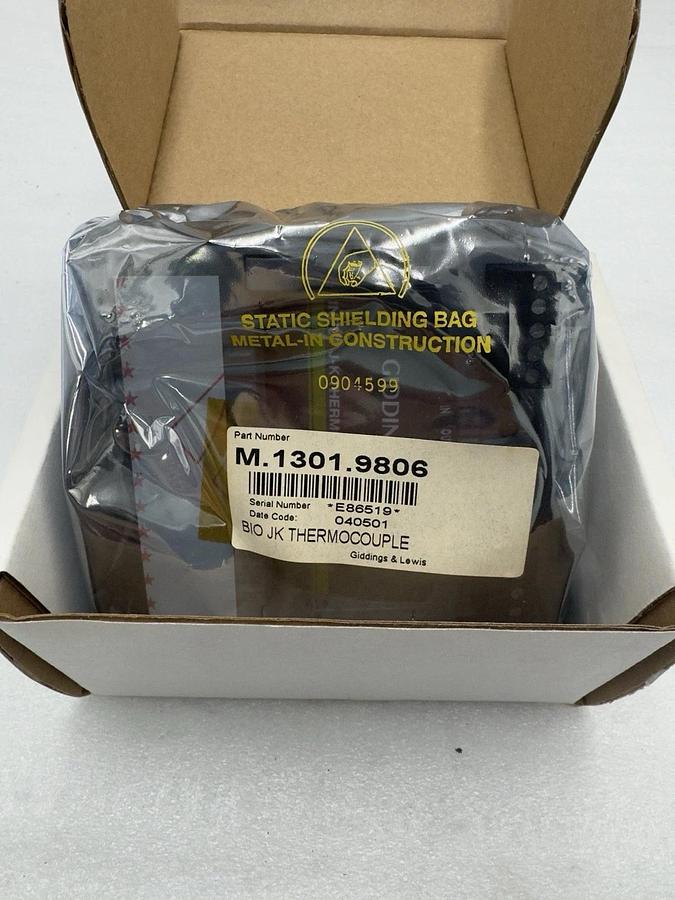 Used BRAND NEW Giddings & Lewis M.1301.9806 M13019806 Thermocouple STOCK H1651A