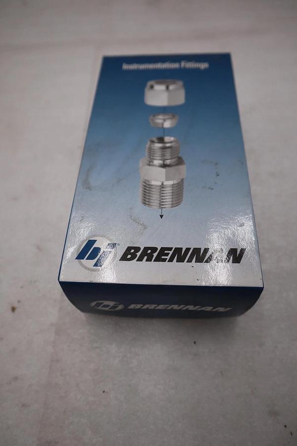 Used BRENNAN INDUSTRIES N2403-08-08-SS Instrumentation Fittings STOCK GF206A