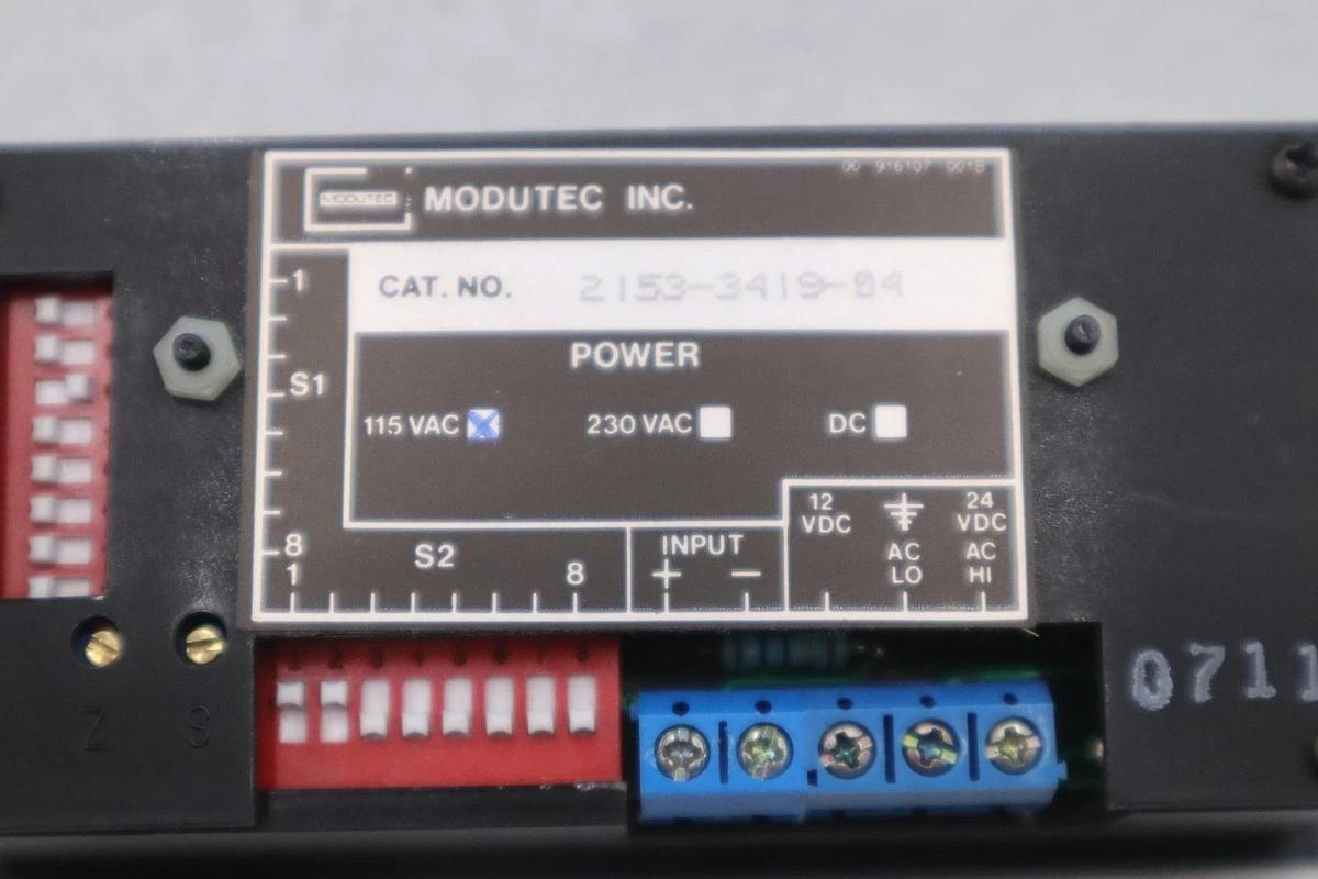 NEW OPEN BOX JEWELL MODUTEC INC DIGITAL METER  2153-3419-04 STOCK K2994CC