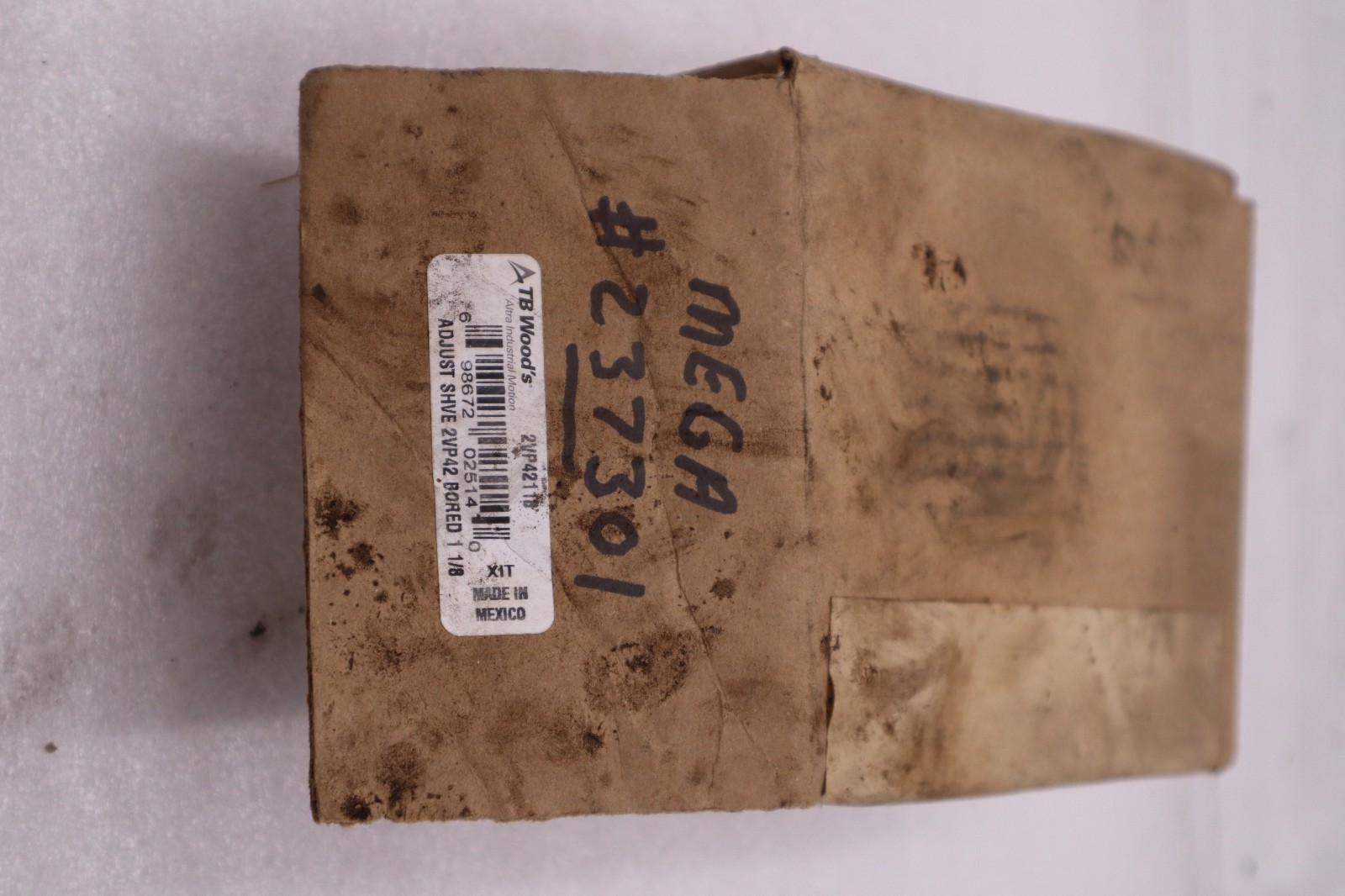 Genuine TB Wood's 2VP42118 V-Belt Pulley Wheel - STOCK GF1034A