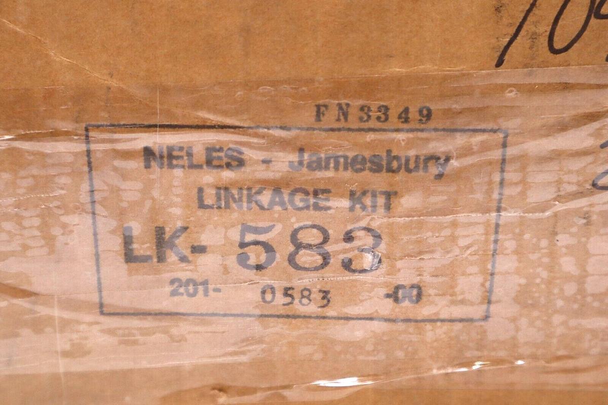 Used NELES-JAMESBURY LK-583 VALVE LINKAGE KIT STOCK #3500