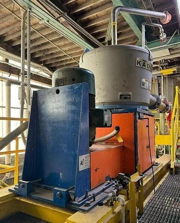 Used KADANT BLACK CLAWSON FLOAT PURGER SIZE 75-25 DEFLAKING COARSE SCREEN