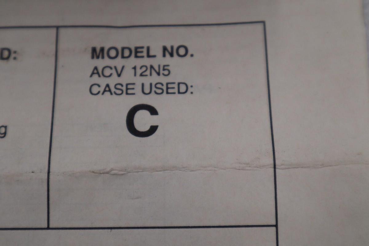 Used NEW OPEN BOX Astec ACV 12N5 Power Supply STOCK 3760-A