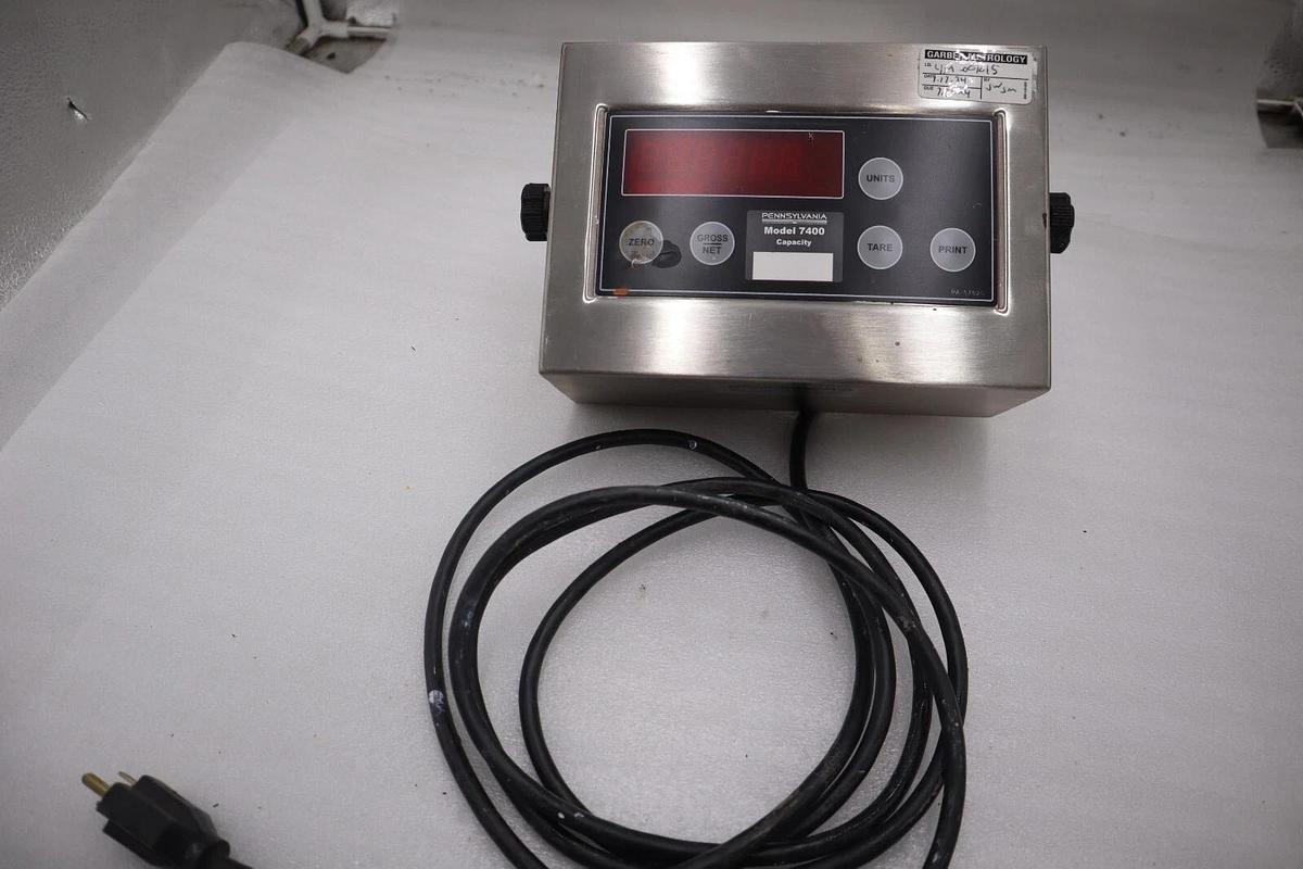 Used 7400 Pennsylvania Scale Digital Indicator Series STOCK 3426-D