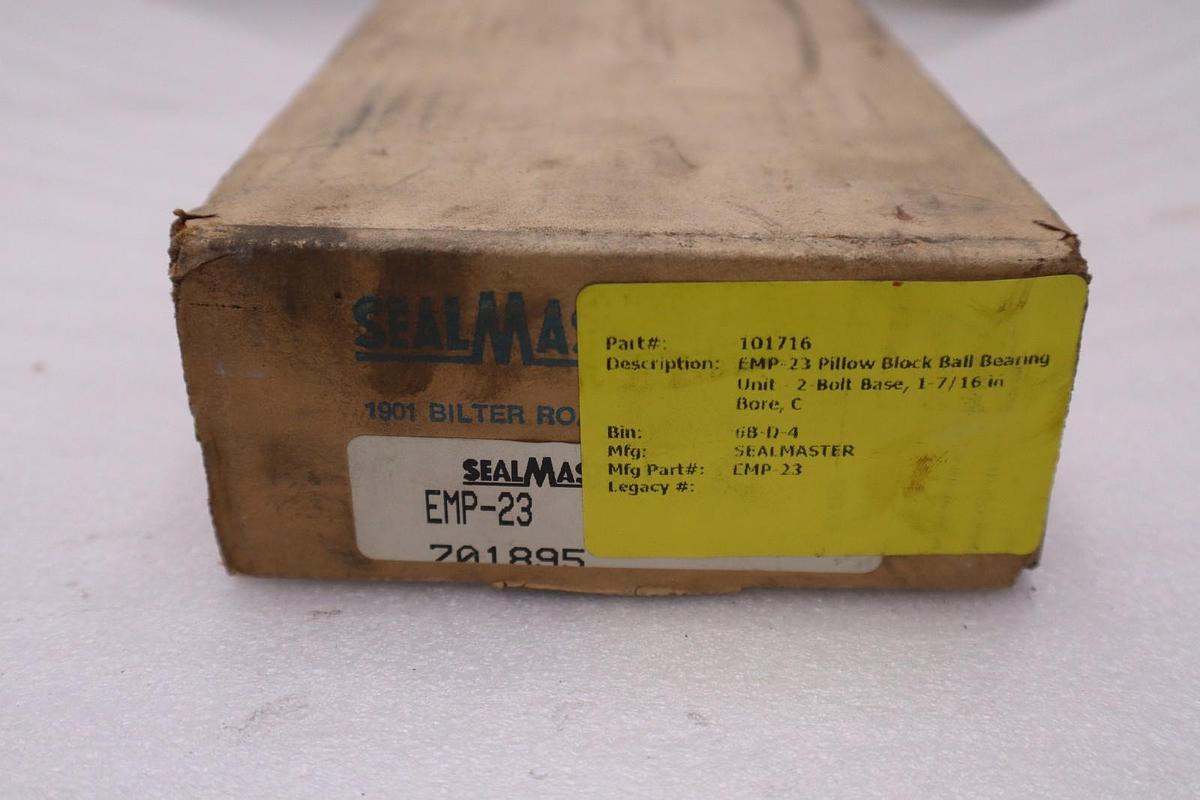 Used REGAL REXNORD SEALMASTER EMP-23 / EMP23 (NEW WITH BOX) STOCK CC99