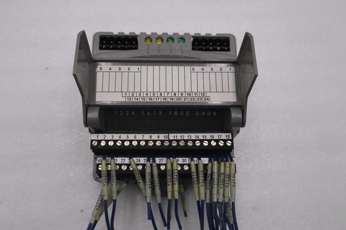 Used GIDDINGS & LEWIS M.1300.7372 R1 Input Module 24VDC SINK/SOURCE STOCK 621-D