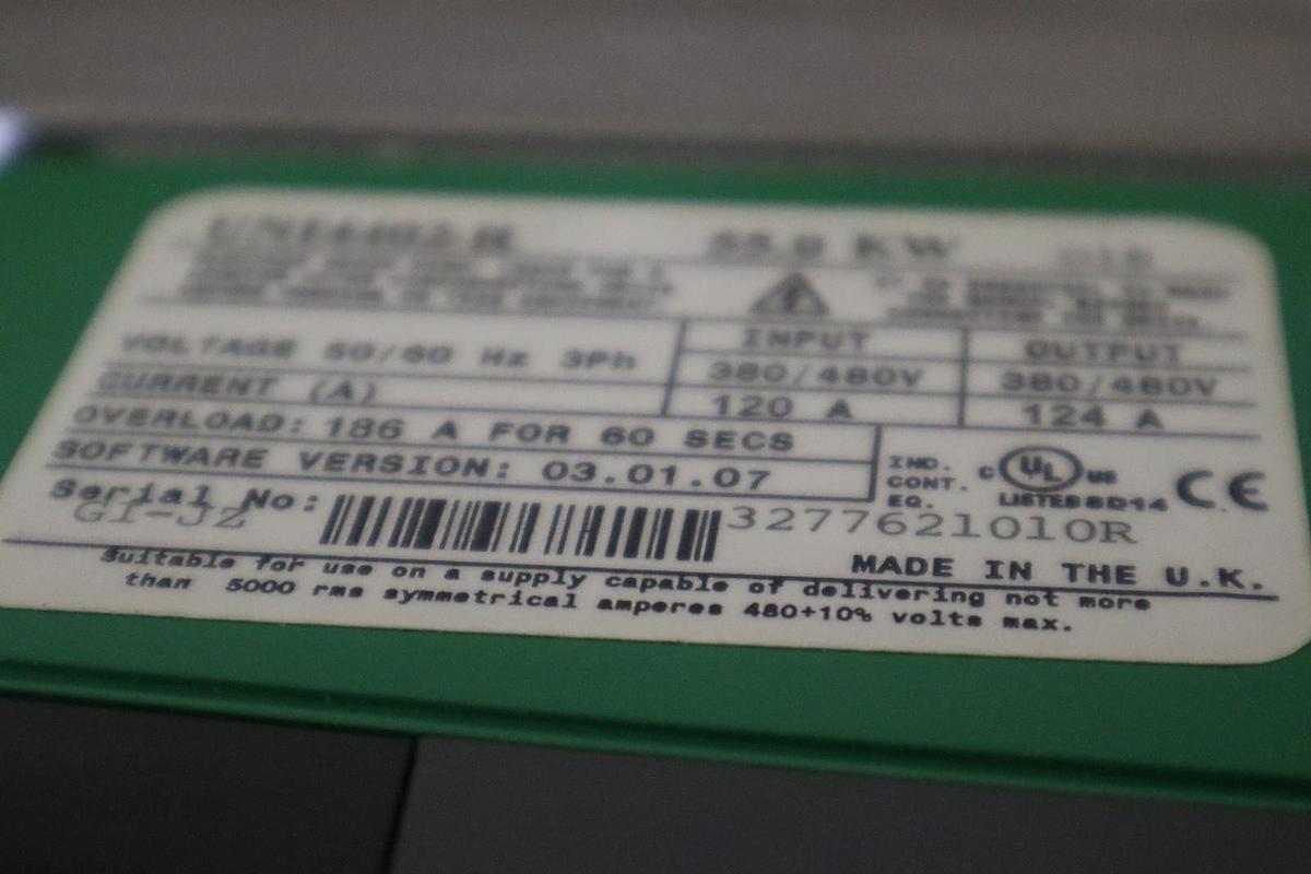 Used CONTROL TECHNIQUES UNI4402REGEN UNIDRIVE CLASSIC 55KW UNI4402-R NEW STOCK #S-705