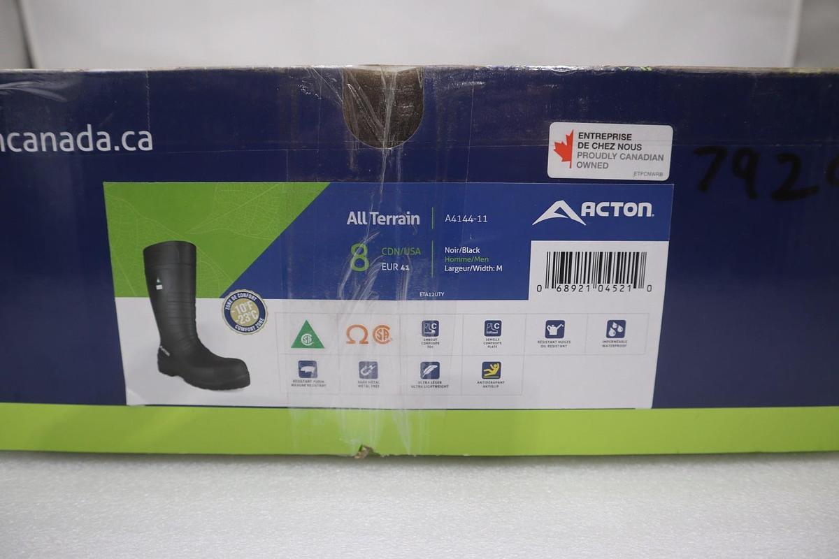 ACTION All Terrain 15" Composite Toe Rubber Work Boots A4144-11 - STOCK GF945