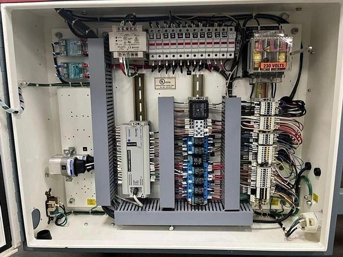 Used SHANKLIN A27A AUTOMATIC L-BAR SHRINK SYSTEM