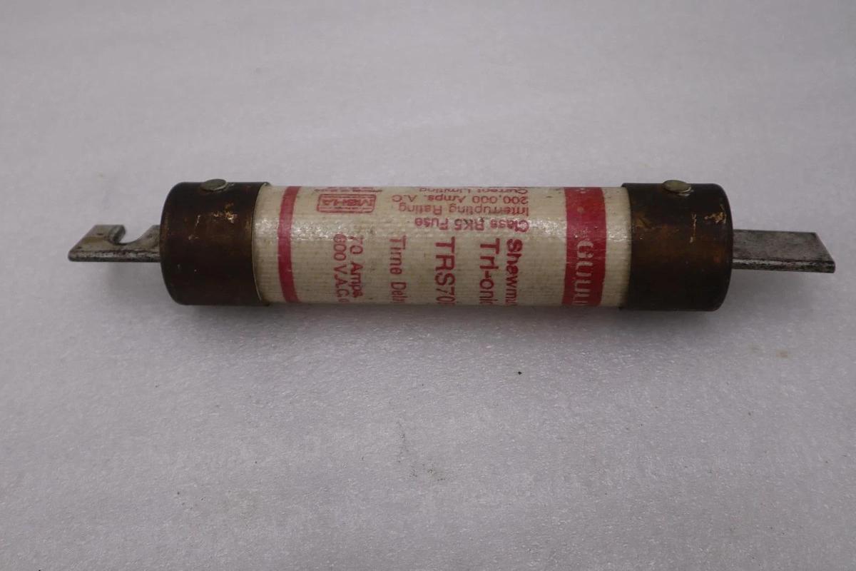 Lot of 4 - TRS70R Gould 70 Amp Fuse Class RK5 - STOCK H-1686A