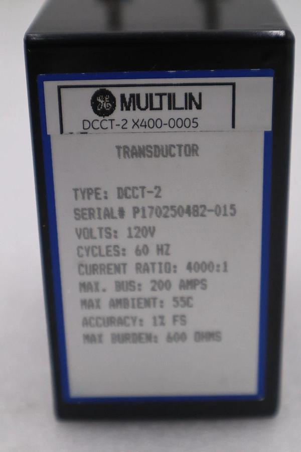 Used General Electric Ge DCCT-2 Multilin Transductor 4000:1 NEW STOCK G692A