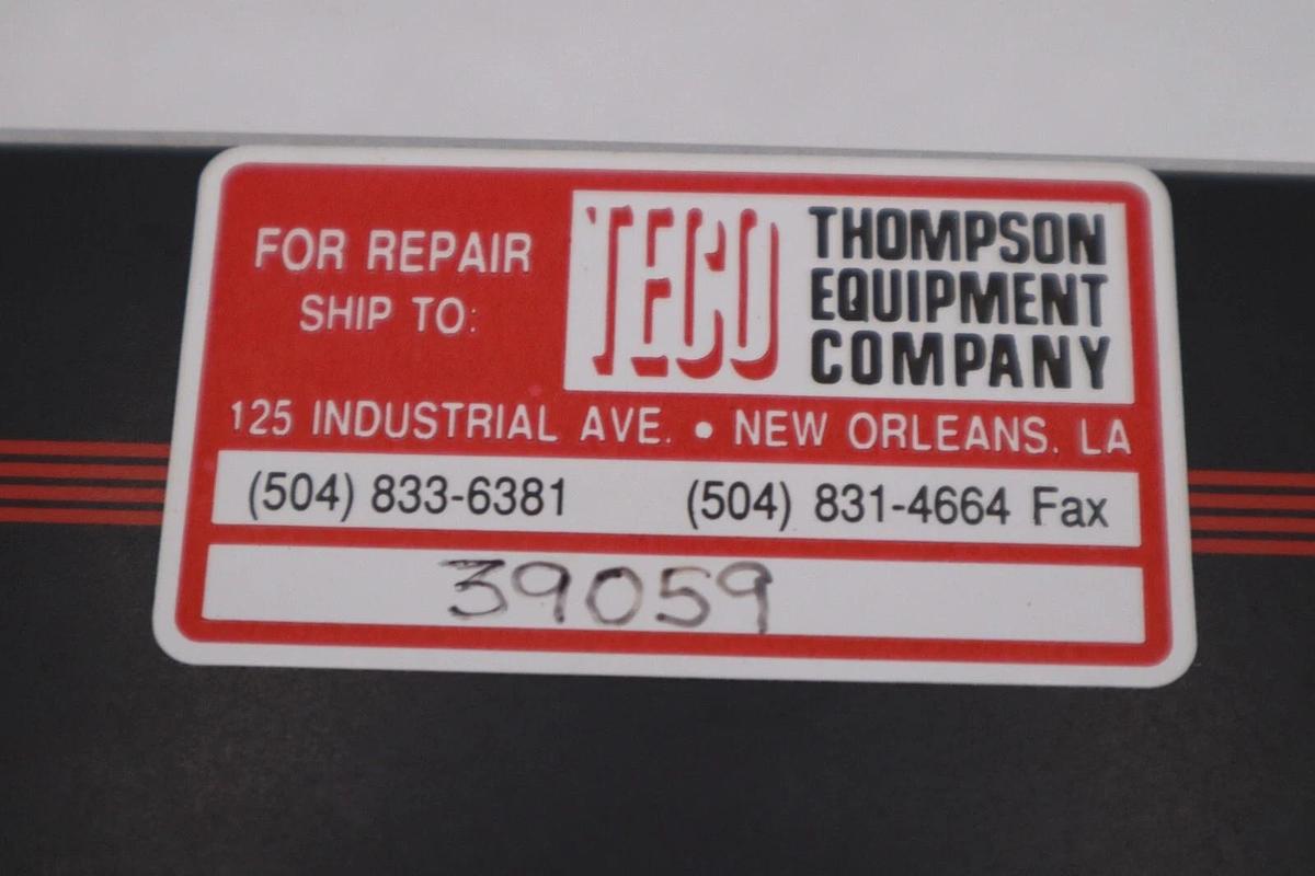 NEW TECO-WESTINGHOUSE F8000B001 MICROPROCESSOR TESTER STOCK G756A