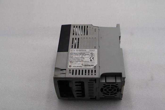 Used ALLEN BRADLEY 22A-B2P3N104 POWERFLEX 4 0.4kW/0.5HP SER A STOCK #1929