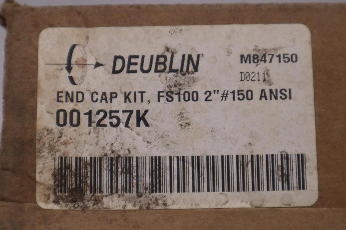 Used Deublin 001257K FS100 END CAP KIT 2" #150 ANSI - NEW IN BOX - STOCK HP-189