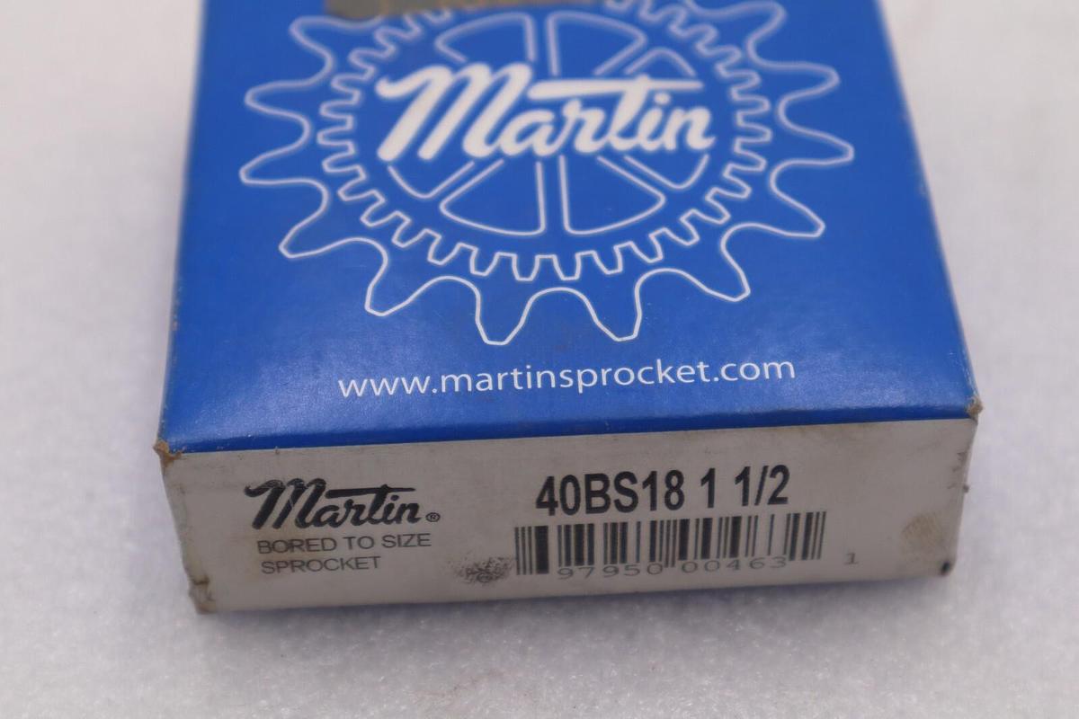Used MARTIN 40BS18-1-1/2- SPROCKET STOCK B-541