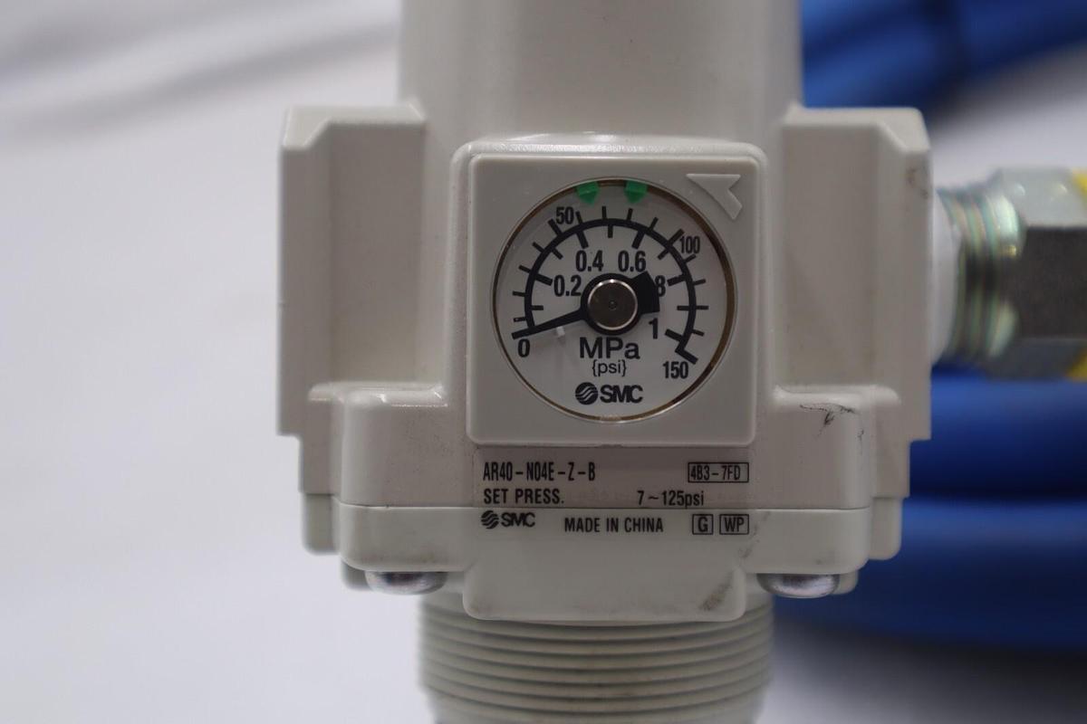 Used SMC AR40-N04E-Z-B Modular Air Regulator 7〜125Psi 4B3-7FD New Open Box #3591