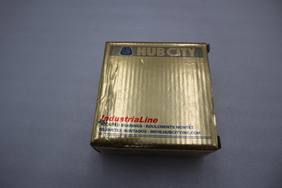 Used HUB-CITY FB260X1 Flange Mount Bearing Unit 1" ID STOCK H902A