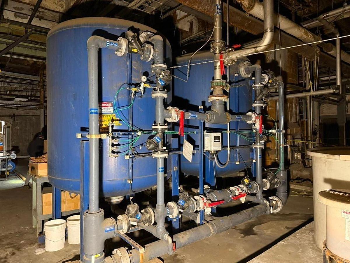 Used COMPLETE REVERSE OSMOSIS WATER FILTER SYSTEM (USED IN PAPER MILL PROCESS)