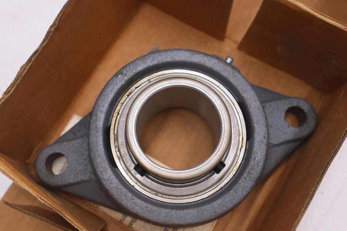Used FX3U235N Linkbelt New Ball Bearing Flange Unit 2 3/16 STOCK B-775