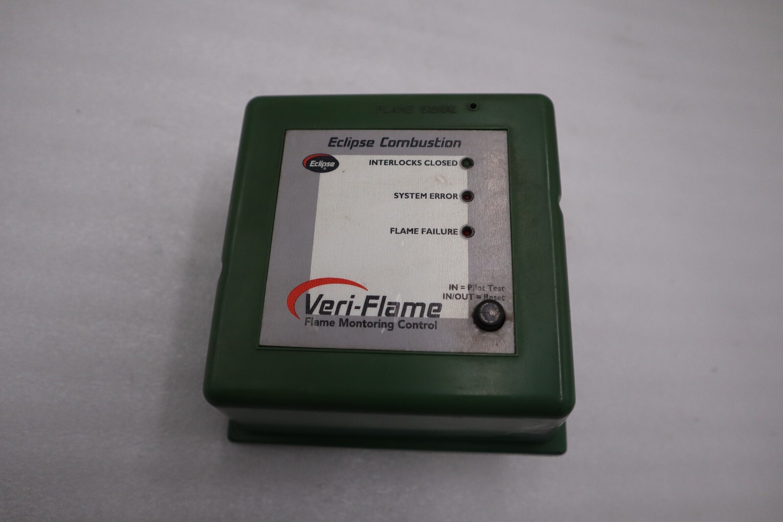 Used Eclipse Veriflame / Veri-flame Unit 5605 Flame Monitoring Control NEW #H736A