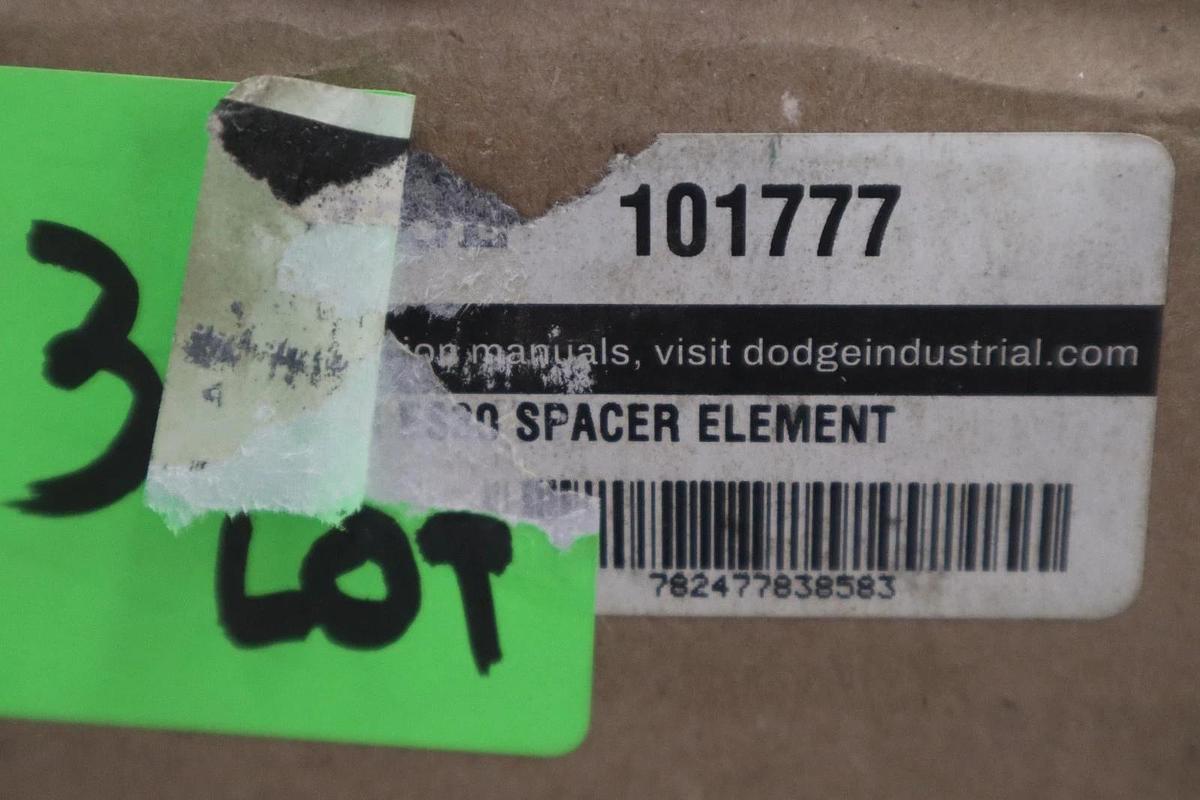 Used DODGE 101777 RAPTOR ES30 SPACER ELEMENT - NEW UNIT - STOCK GF929