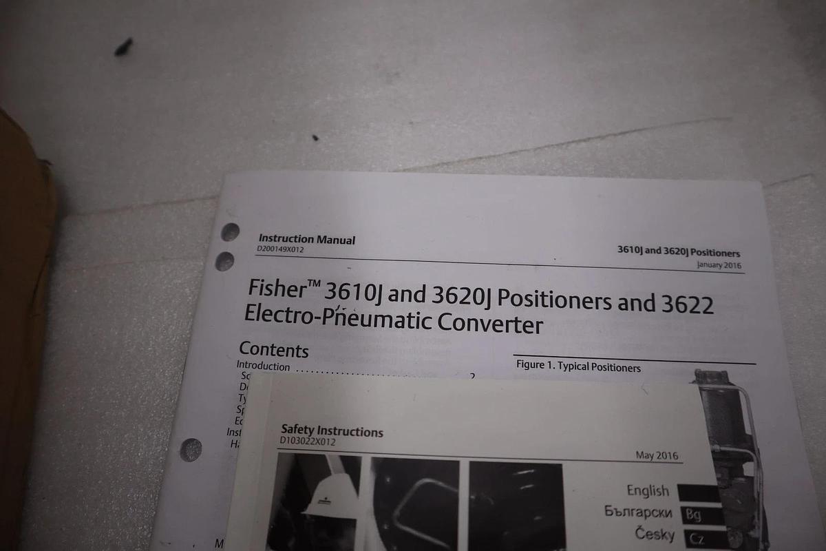 Used FISHER 3610-481-20559 3610J POSITIONERS 1.5PSI - STOCK GF414