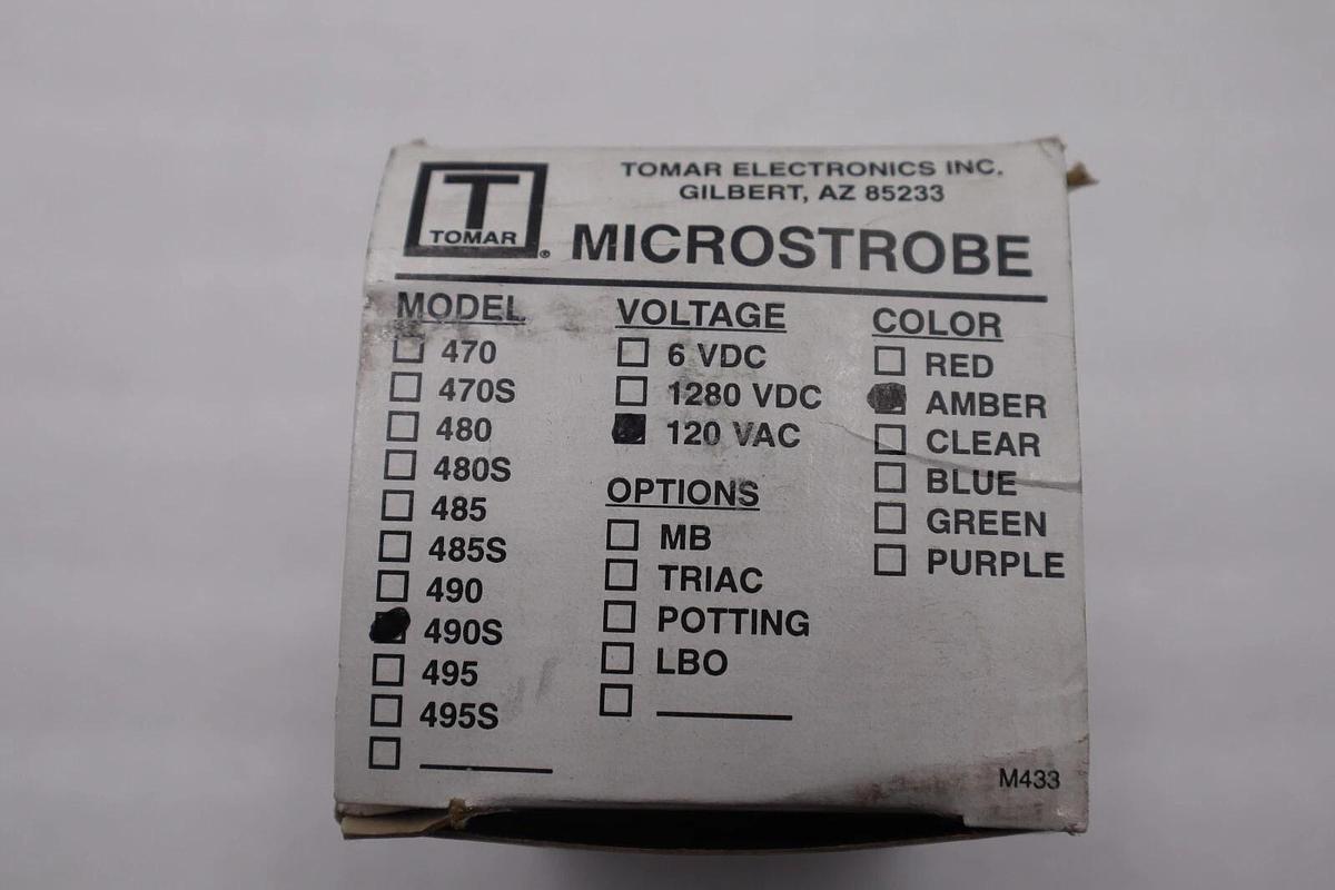 TOMAR 490S-120 MICROSTROBE 490S120 # K-2680