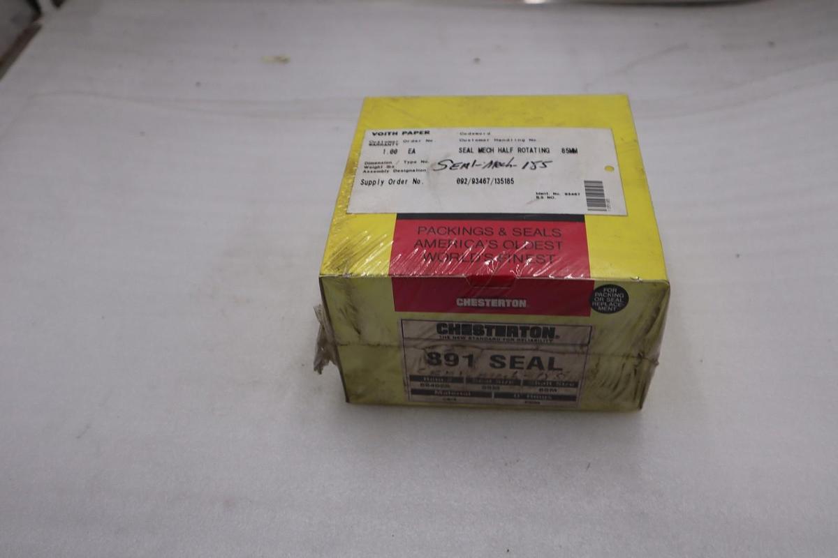 CHESTERTON 664026 891 SEAL ROTATING 85M SEAL SIZE/ SHAFT SIZE STOCK GF-93
