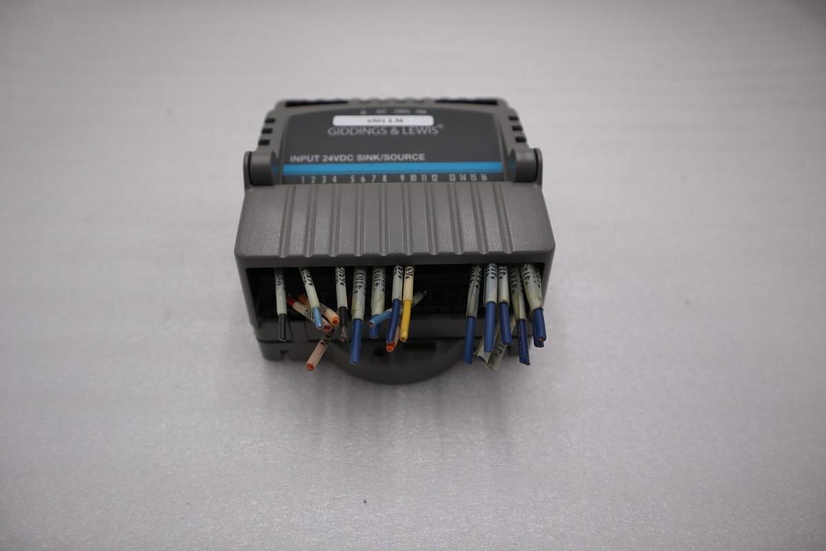 Used Giddings & Lewis M.1300.7372 R1 Input Module 24VDC SINK/SOURCE STOCK 5173A