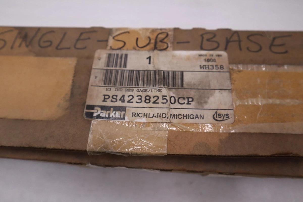 PARKERPS 4238250CP H3 IND REGULATOR GAGE/LINE NEW STOCK GF-718A
