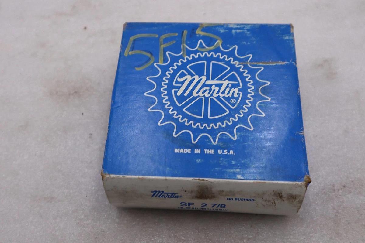 New Martin Sprocket SF-2 7/8 Quick Disconnect Bushing 2-7/8" Bore STK L286A