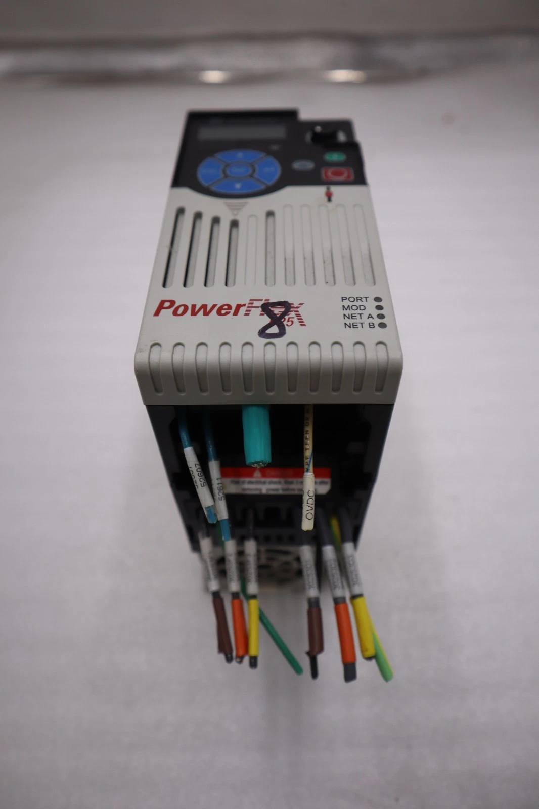 Used USED ALLEN BRADLEY 25B-D2P3N104 POWERFLEX 525 SER. A 1.0HP 25BD2P3N104 #H1821