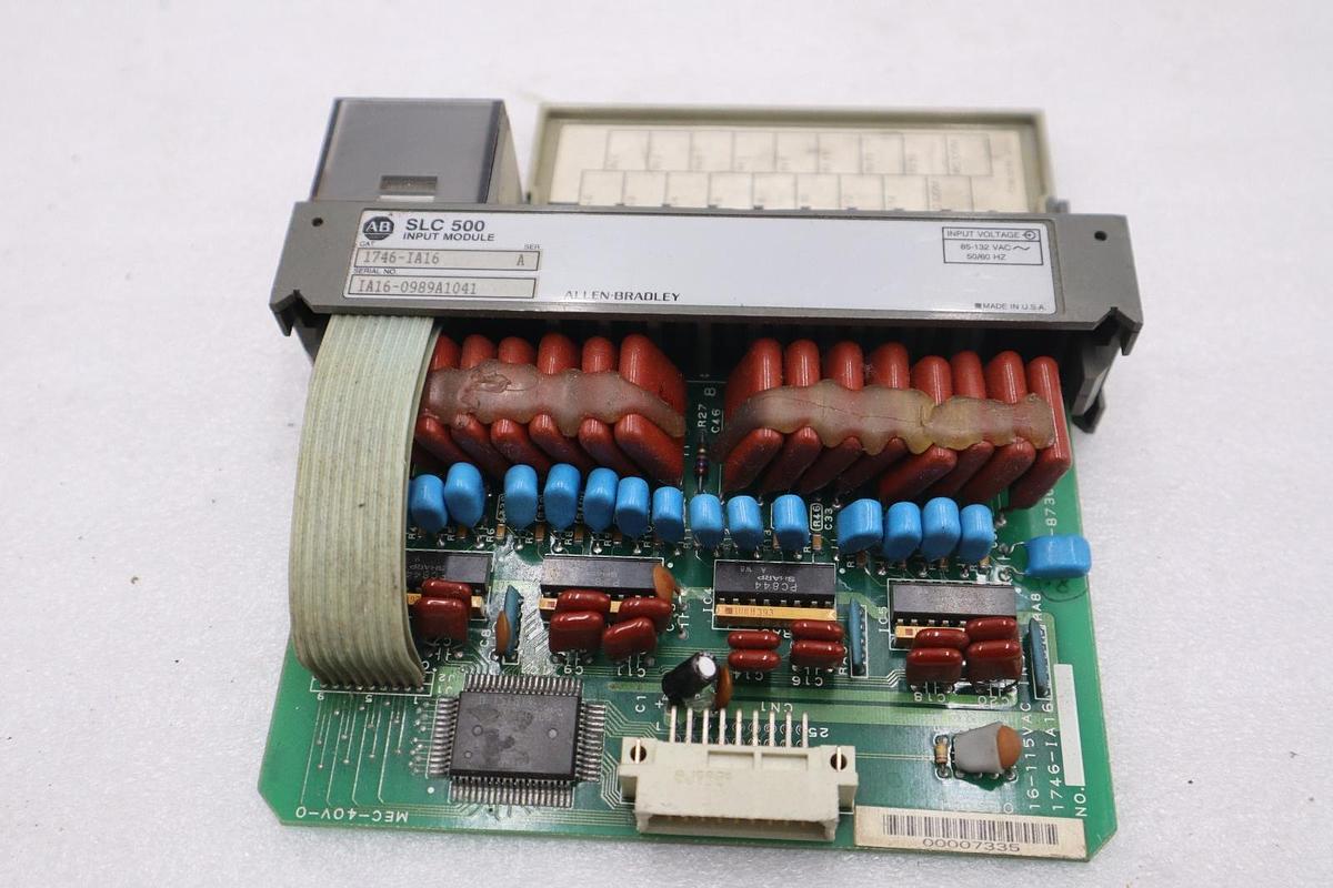 Used LOT OF 4 AB Allen Bradley 1746-IA16 Series A SLC 500 Input Module STK 5347A