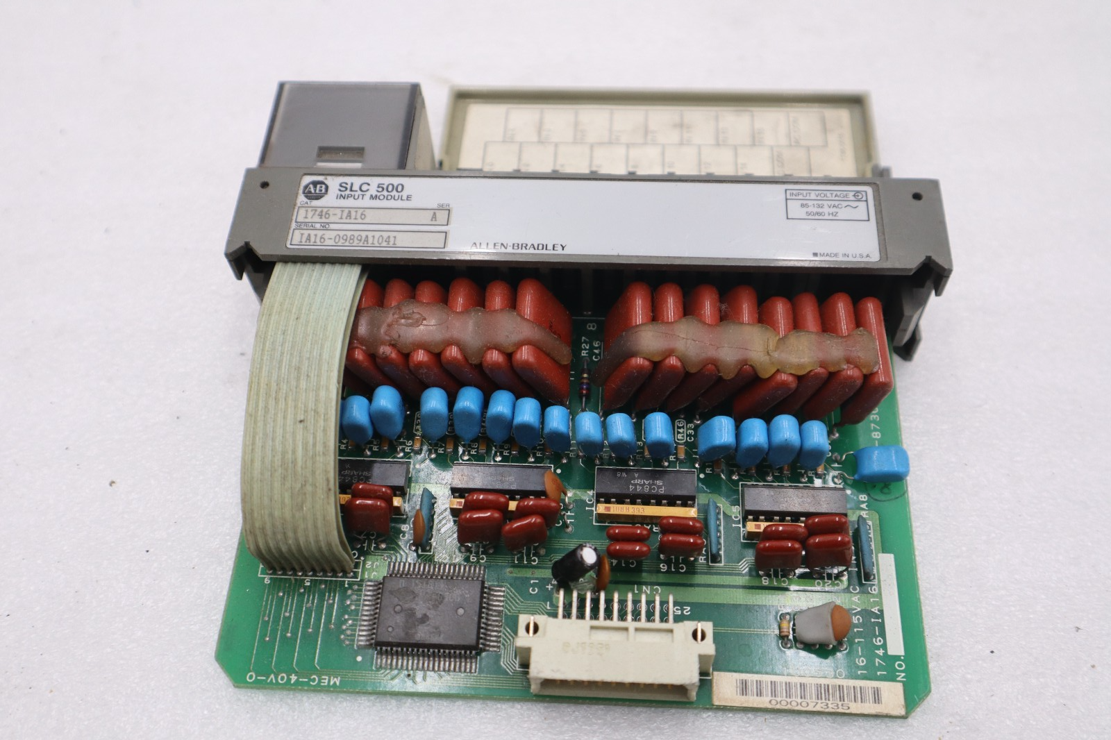 Used LOT OF 4 AB Allen Bradley 1746-IA16 Series A SLC 500 Input Module STK 5347A