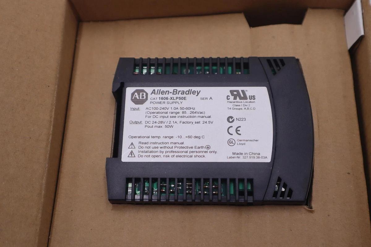 NEW IN BOX Allen-Bradley 1606-XLP50E POWER SUPPLY STOCK B-1378