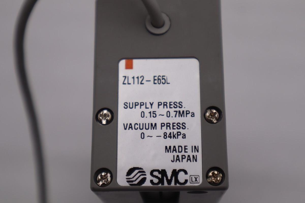 Used SMC ZL112-E65L ZL112E65L Multistage Ejector NEW OPEN BOX STOCK L-503-C